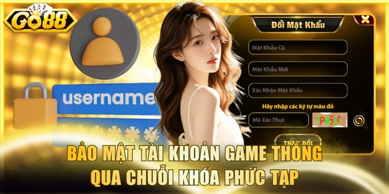 Bảo mật tài khoản game thông qua chuỗi khóa phức tạp