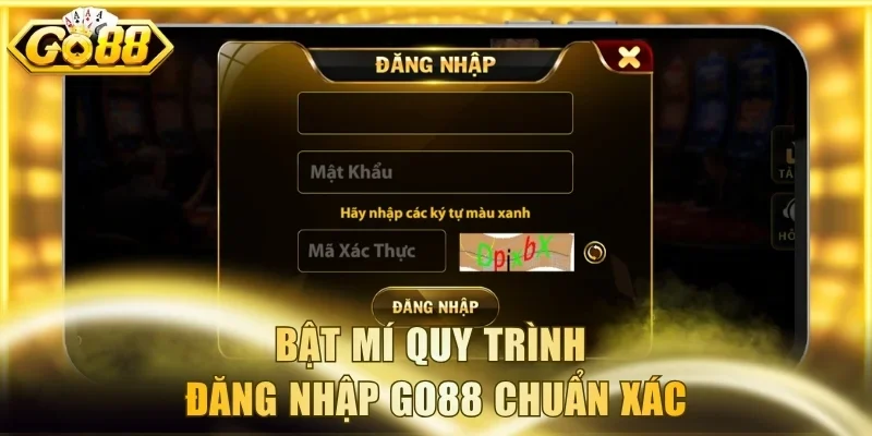 Bật mí quy trình đăng nhập Go88 chuẩn xác