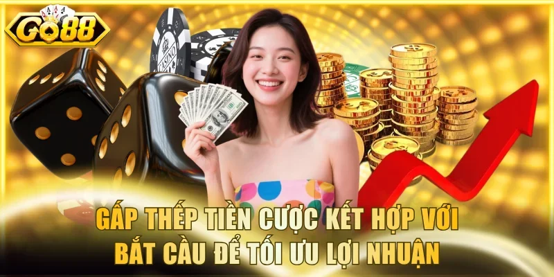 Gấp thếp tiền cược kết hợp với bắt cầu để tối ưu lợi nhuận