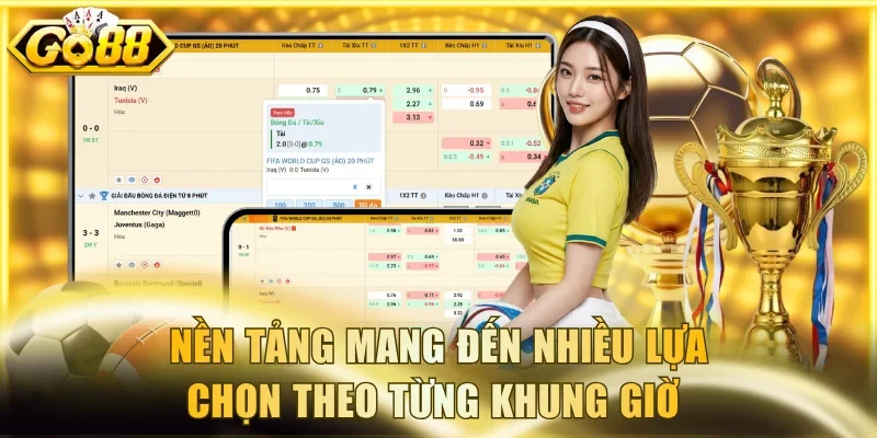 Nền tảng mang đến nhiều lựa chọn theo từng khung giờ